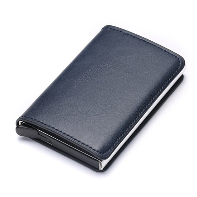 Anti Magnetic Automatic Pop-up Single Aluminum Alloy Card Bag - Magnetic? Nope! This Pop-Up Wallet Stays Awesome