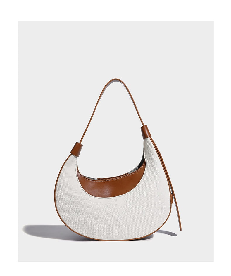 Bolso cruzado en forma de corazón Bolso suave PU de cuero con cremallera para mujeres