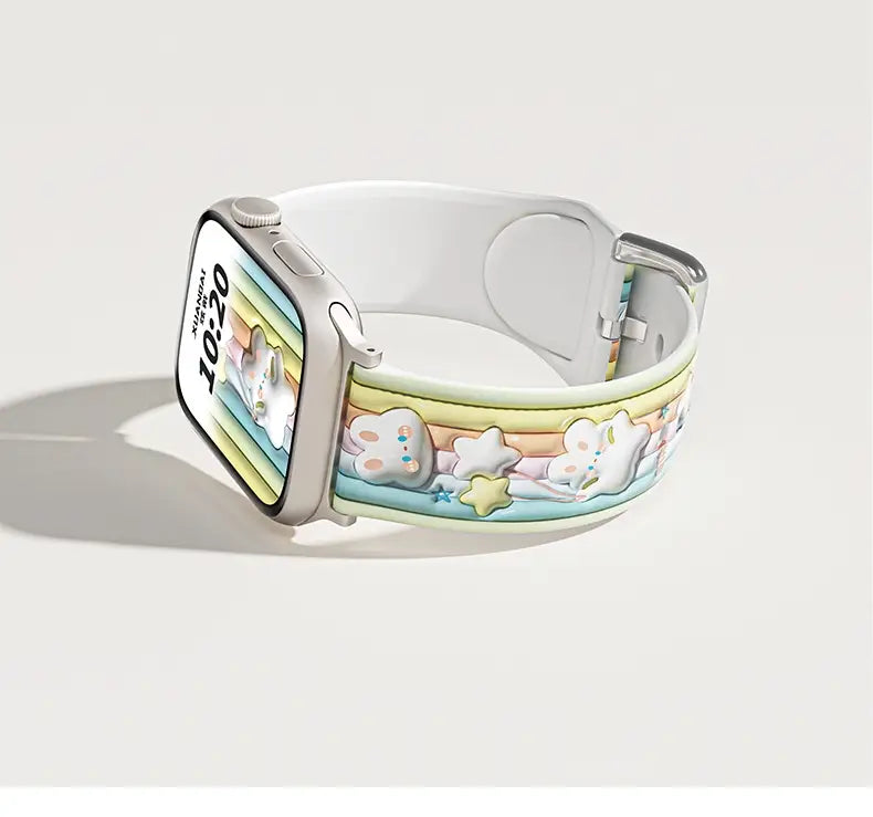 Apple Watch Smart Silicone Print Strap Collection for Sports and Style