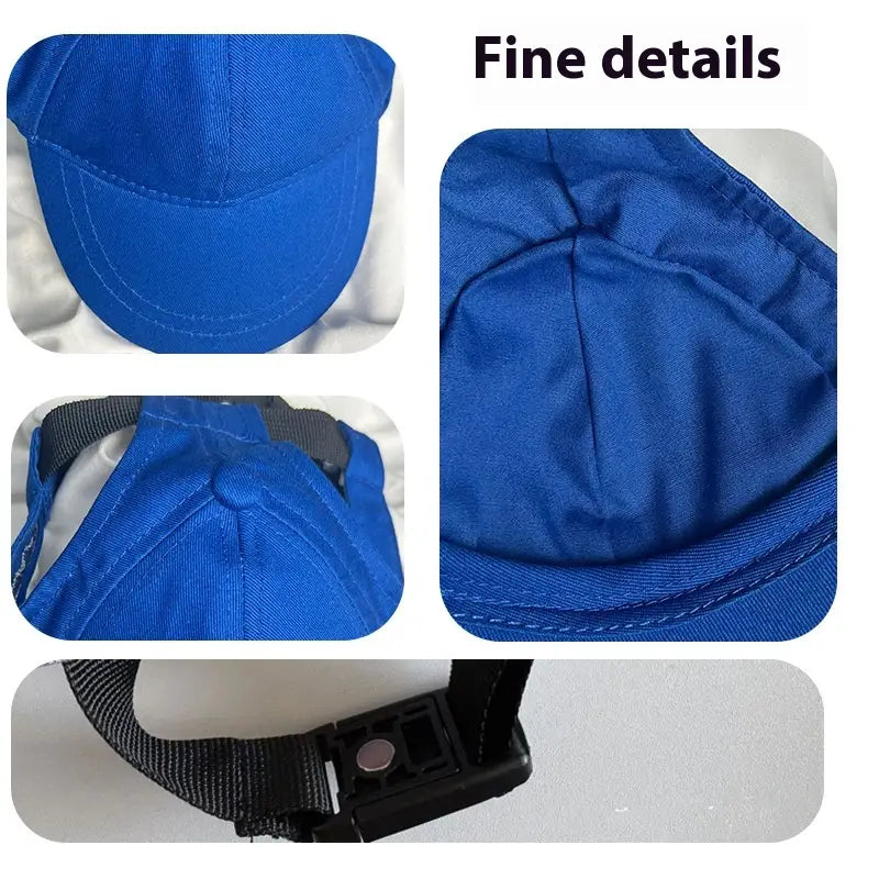 Pet Baseball Cap Verstellbarer Sonnenhut für Hunde und Katzen mehrere Farben