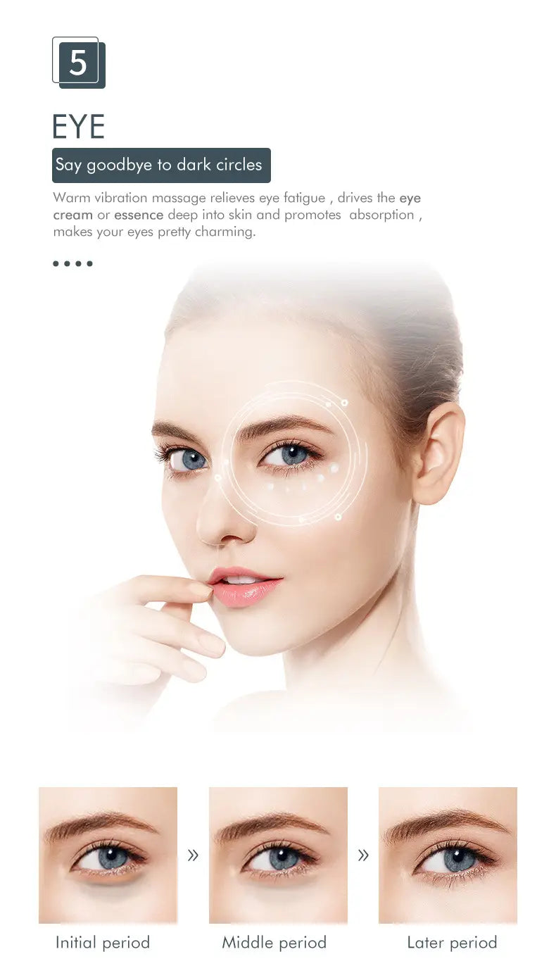 Facial Lifting And Tightening Micro-current Photon IPL Device