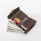 Light Luxury New Small Wallet Women’s Short Lock Print Multi Card Anti Degaussing Large Capacity Folding Wallet