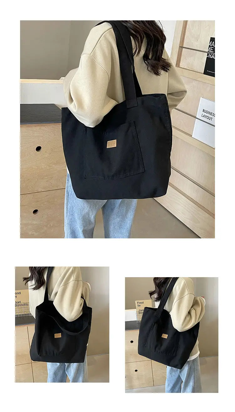 Sac vertical carré de valise de voyage en toile avec organisateur d'emballage à fermeture éclair