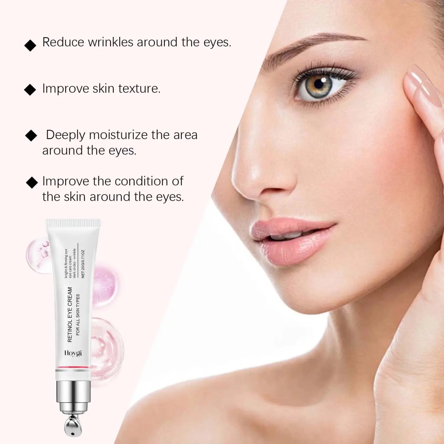 Retinooli silmakreem sügav niisutav Aasia Centella ekstraktiga