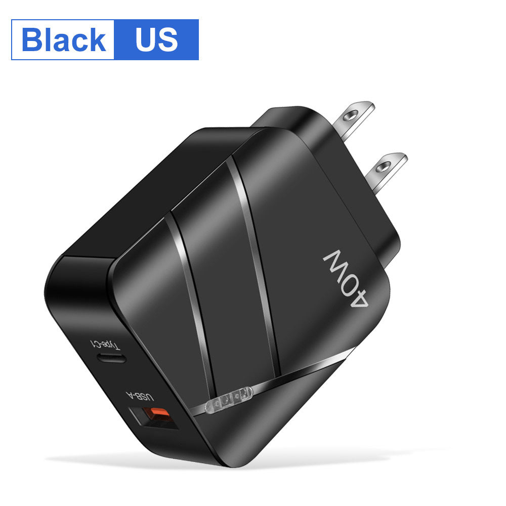 40W PD QC30 Fast Charging Mobile Phone Charger - Charge Like a Pro with 40W PD QC30 Speedster