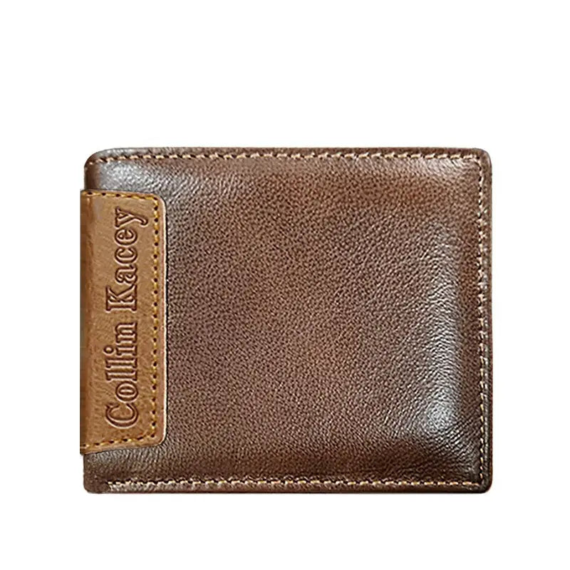 Genuine Leather Packing Wallet in Various Colors and Styles