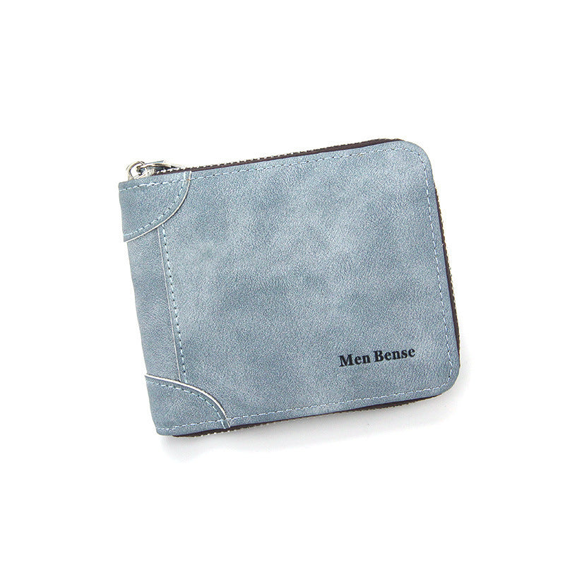 Men’s Simplicity Wallet Fashion Frosted - Simplify Your Style with Men’s Frosted Wallets