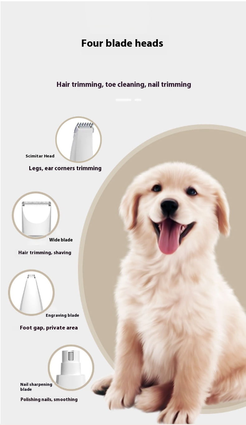 Neljä kehon lemmikkieläinten parranajokone