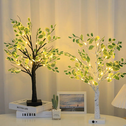 Lampe décorative de Noël à arbre lumineux LED