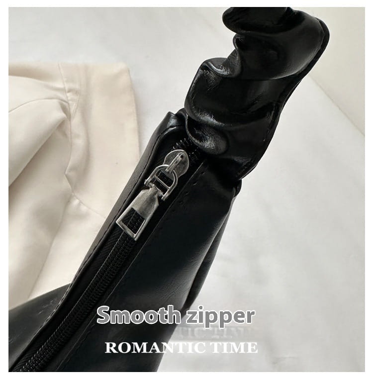 Mittlere PU -Umhängetasche mit Telefontasche schwarzes braunes weißes Gold Silber