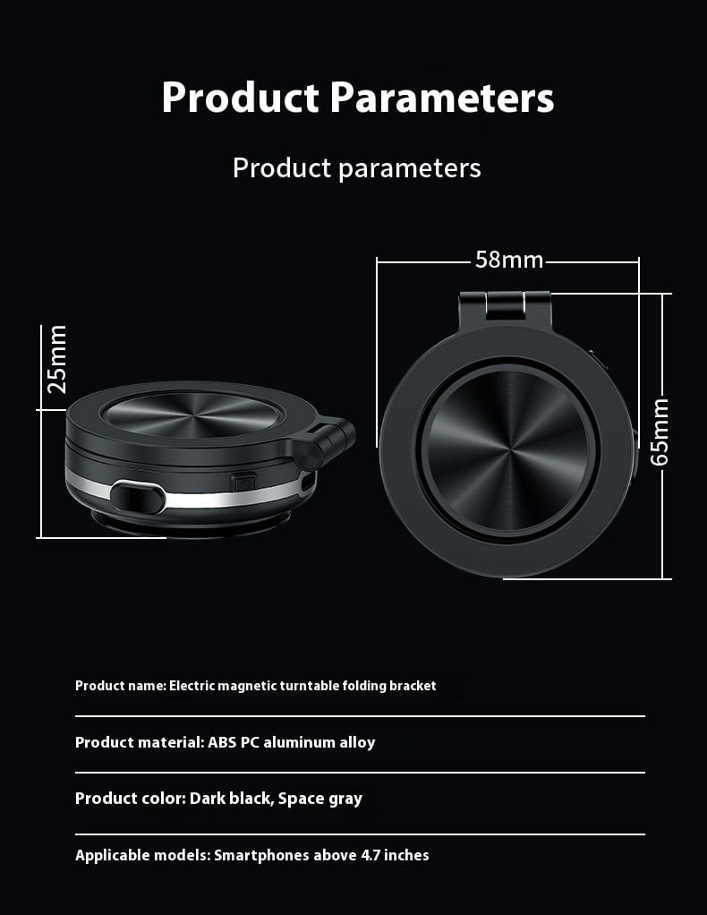 Navigation Special Magnetic Car Phone Holder with Vacuum Adsorption
