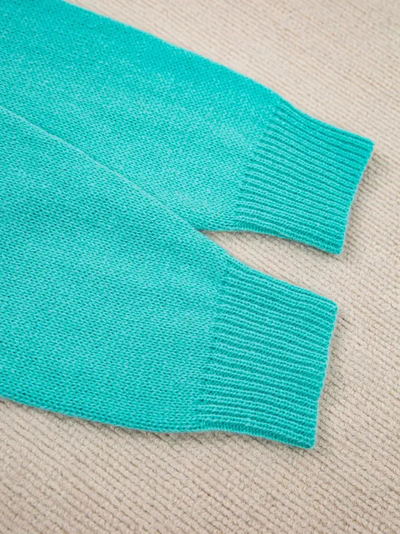 Japanese Korean Casual Deer Plush Pullover Sweater Button Up Polyester Top