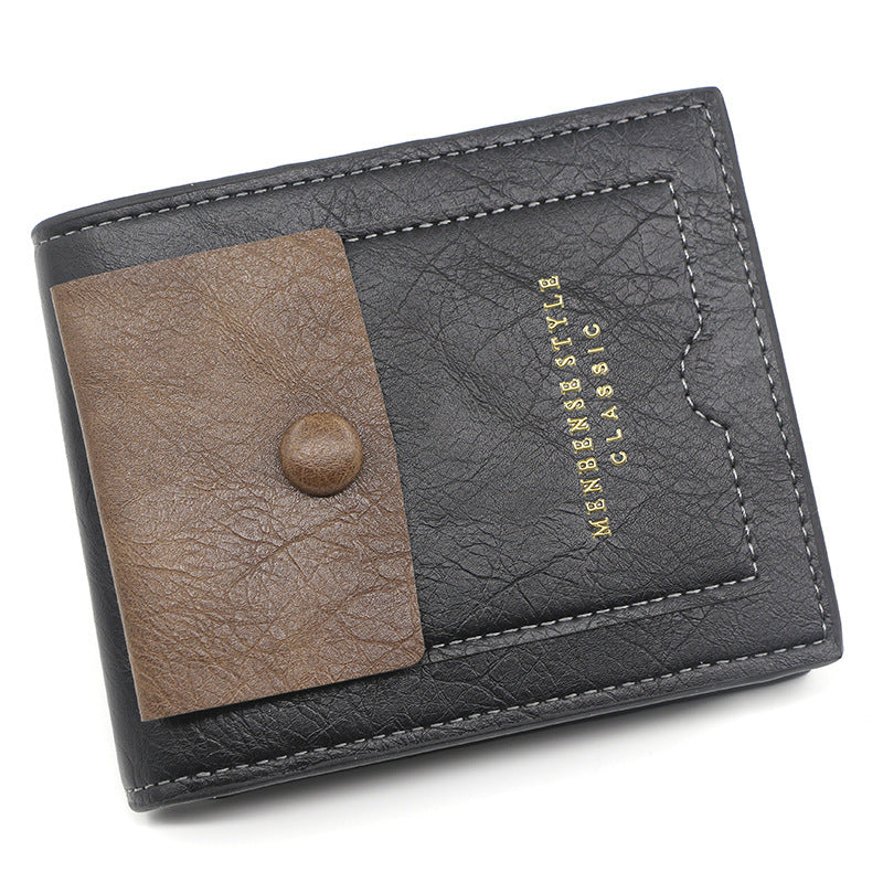 Men’s Short Retro Large Capacity Fashion Casual Multi-card Wallet - Men’s Retro Wallet for World-Class Card Hoarders