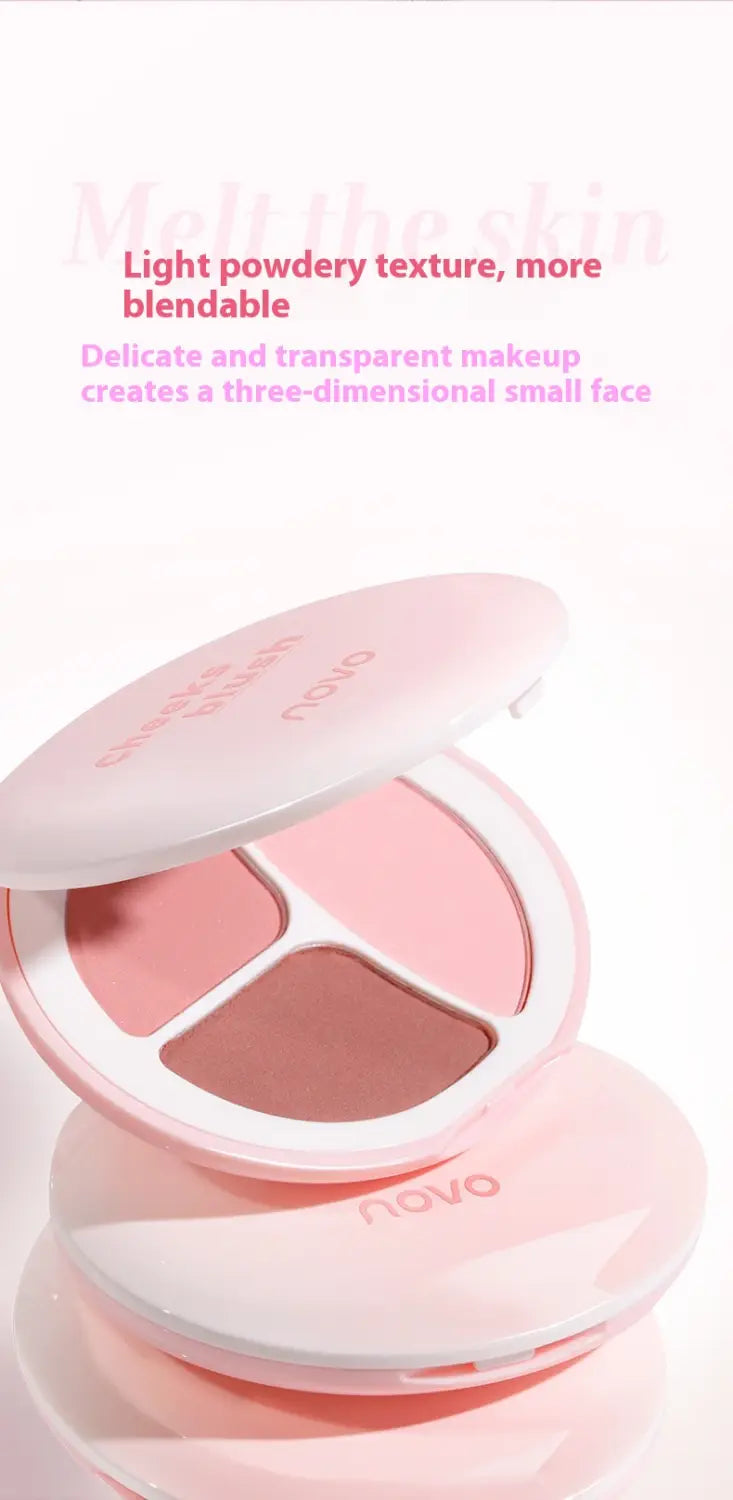 Long Lasting Blush Palette for All Skin Types Natural Matte Rouge Makeup