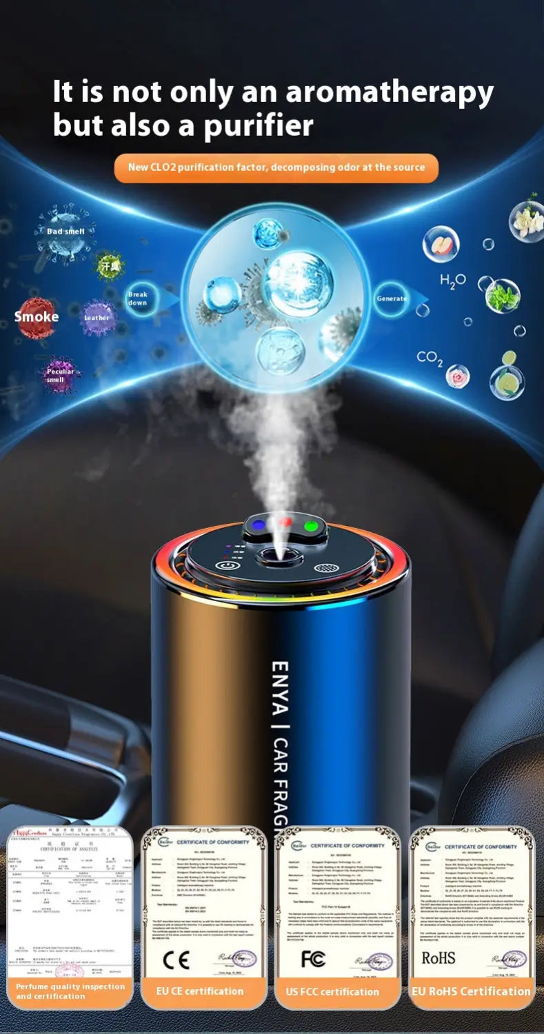Starry Sky Aroma Car Perfume with Essential Oil Aromatherapy Machine