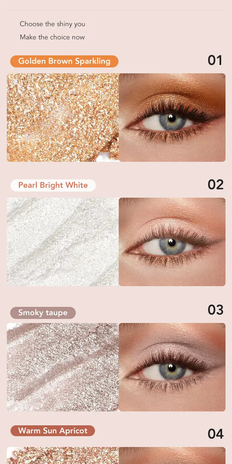 Ögonskuggpinne för flickor och studenter långvarig smink universell skugga