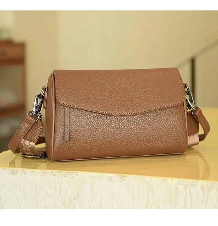 Homme authentique ordinateur portable en cuir sac à dos noir noir brun vache de vache de voyage urbain sac