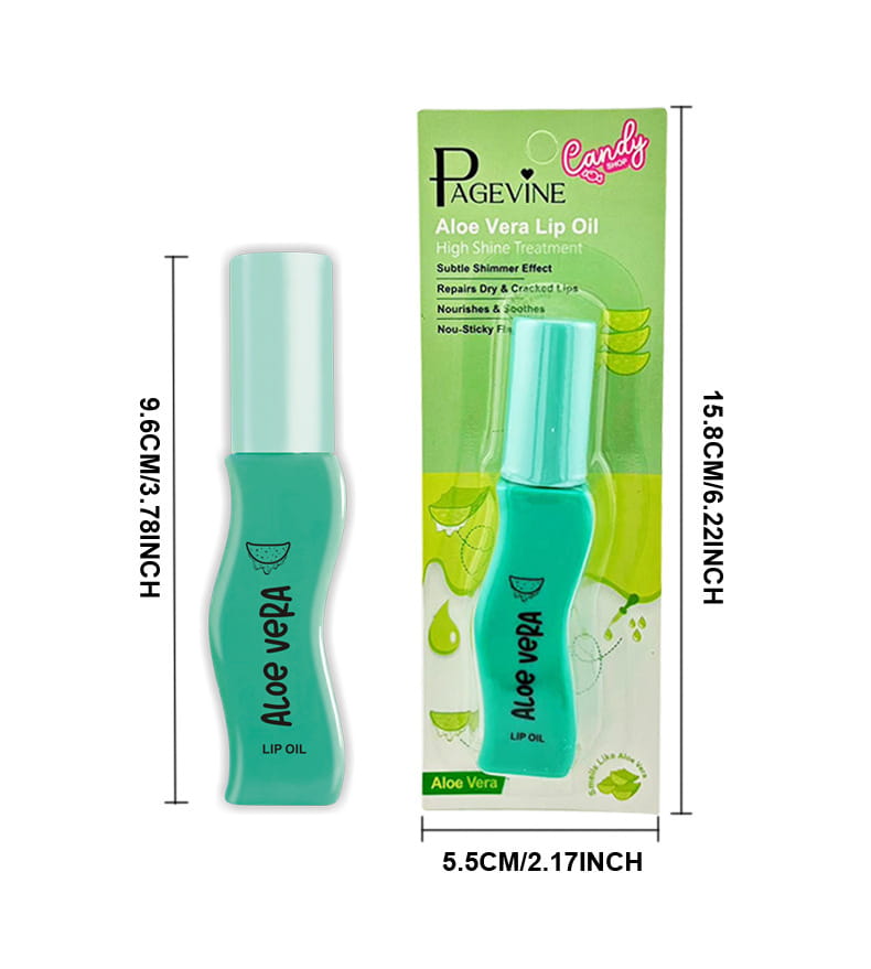 Honey Aloe Lip Gloss Moisturizing Oil for Soft and Hydrated Lips