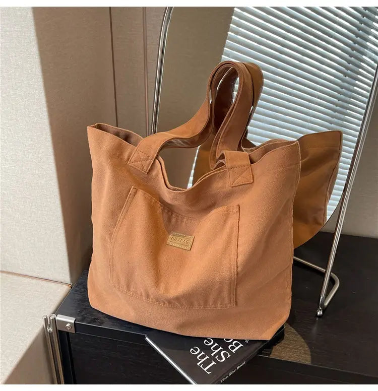 Sac vertical carré de valise de voyage en toile avec organisateur d'emballage à fermeture éclair