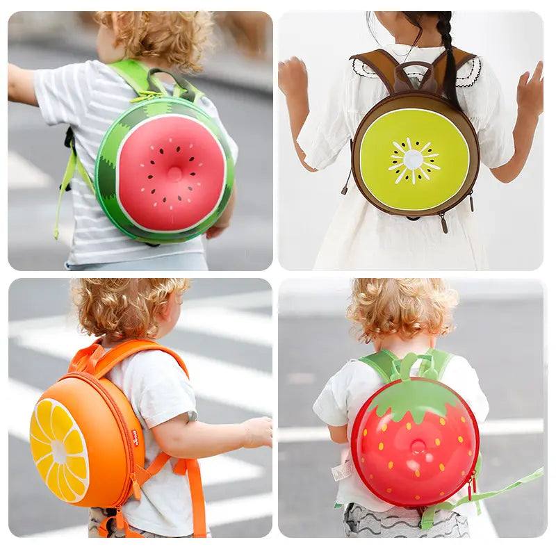 Fruit Shape Cute Casual Children’s Anti-lost Backpack