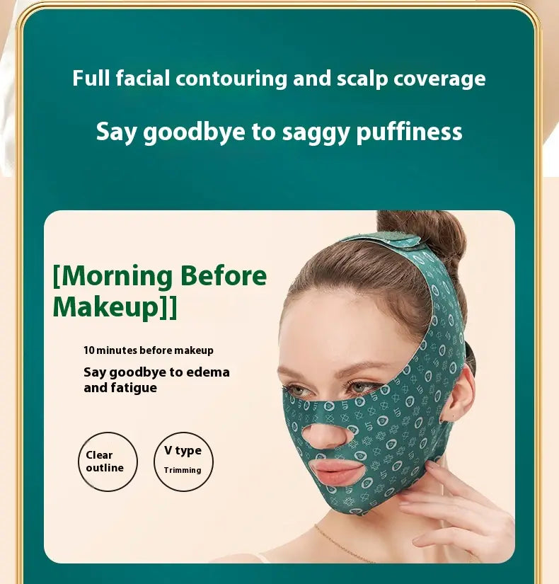 V Face Bandage Face Lifting Double Chin Shaping Lifting Firming Face Carving Face-thinning Mask