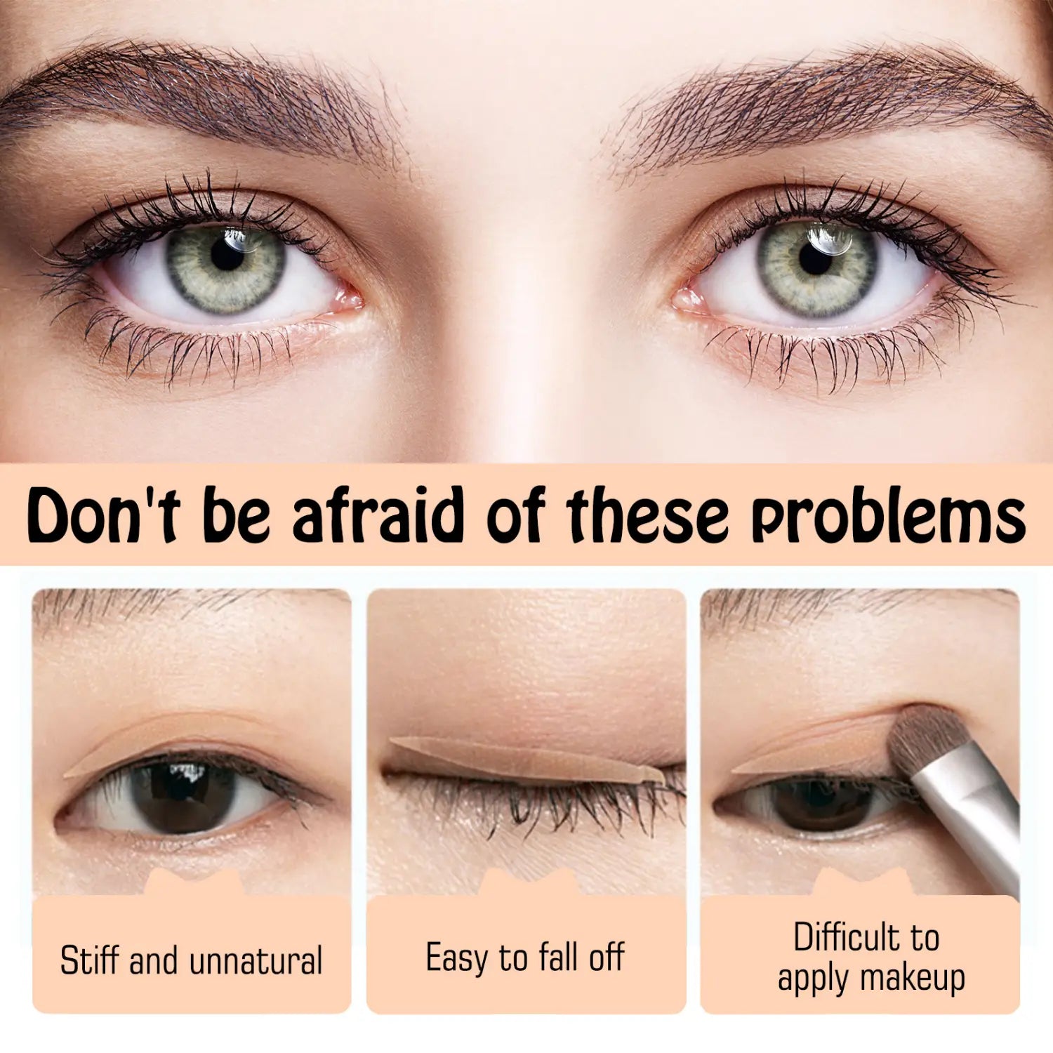 Jaysuing Double Eyelid Stickers Pack of 120 Sheets for Natural Look