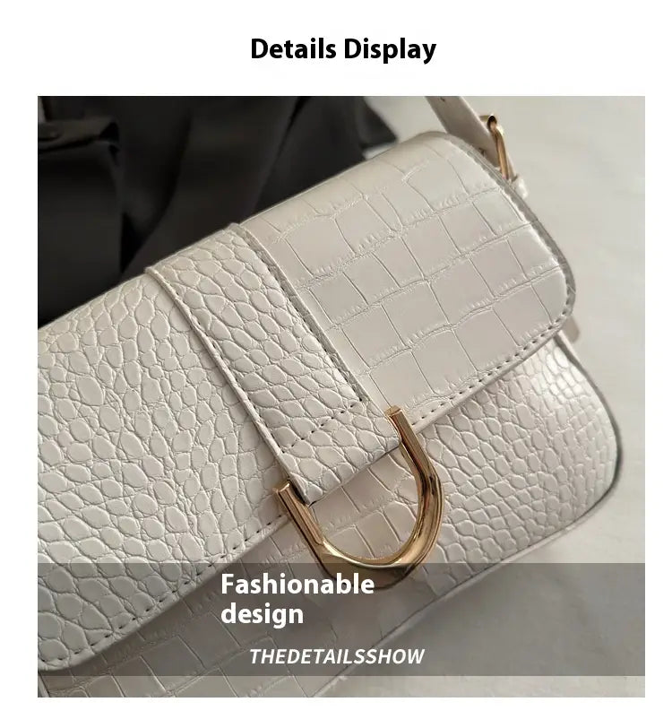 Varine en cuir PU dur avec bandoulière unique en plusieurs couleurs