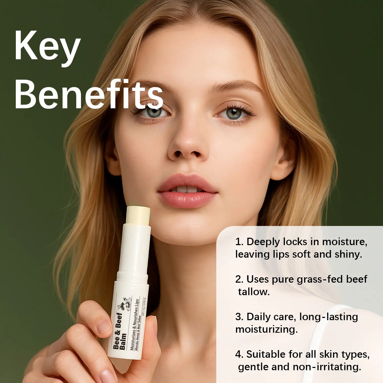 Hydrating Facial Moisturizer Stick for Dry Skin Portable Body Care Tool