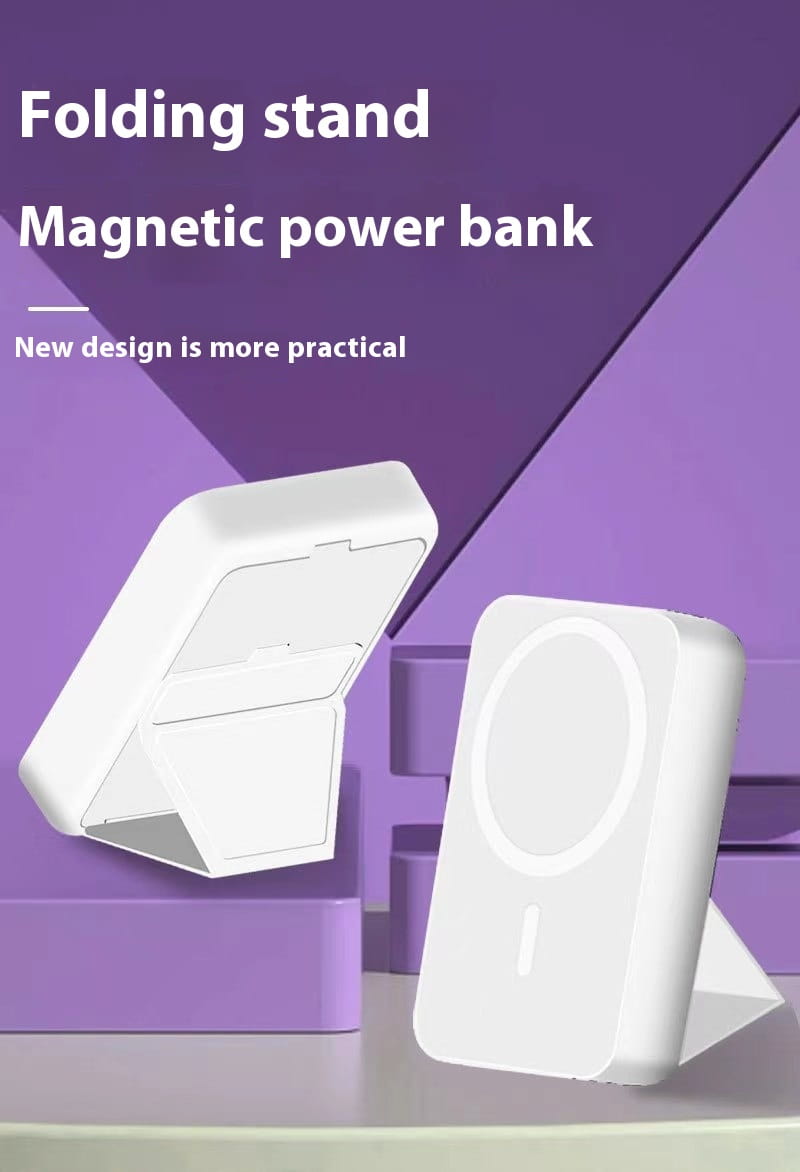 Banc Cumhachta Maighnéadach Plaisteach Plaisteach Bán agus Dubh le Dearadh Cruthaitheach