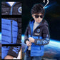 Fashion Boy’s Glasses Hooded Warm Cotton Coat