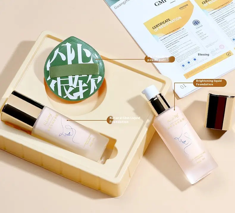 Klaisy Lock Makeup Flawless Liquid Foundation for Natural and Bright Skin