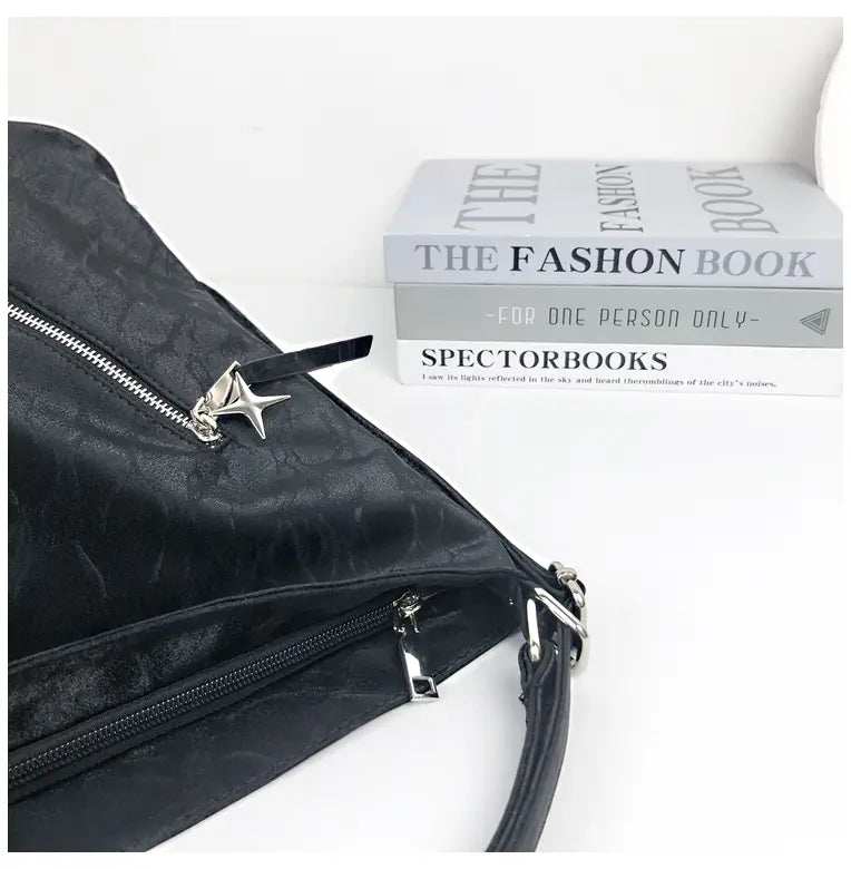 Large Capacity Soft Tote Bag with Shoulder Strap and Double Joint Style