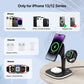 Magnetic Three-in-one Wireless Phone Charger Suitable For Earphone Watch - Magnetic Charger for Phones Earbuds