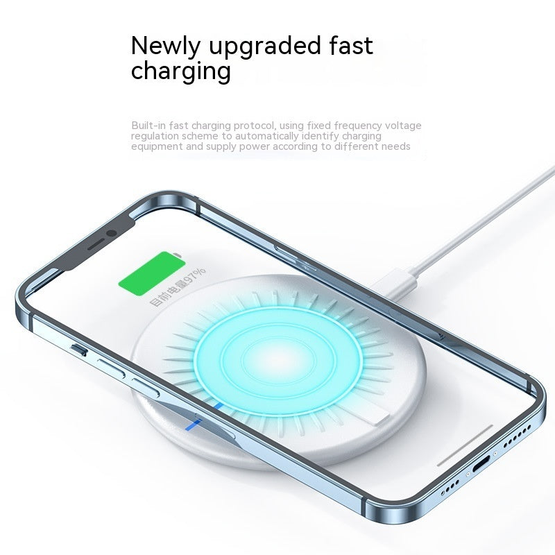 Two-in-one Desktop Wireless Charger Suitable For Mobile Phone Bluetooth Headset - Zap Your Stuff with This Desktop