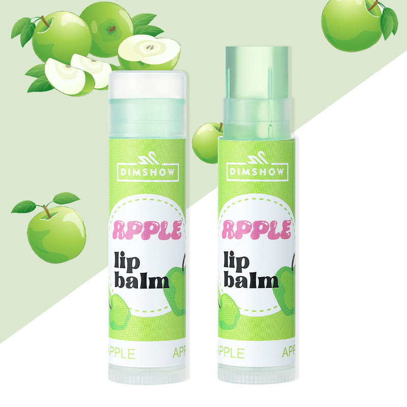 Fruit Flavor Lip Balm Set for Men and Women’s Moisturizing Care