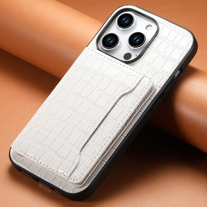 Card Pattern Leather Case Phone Case