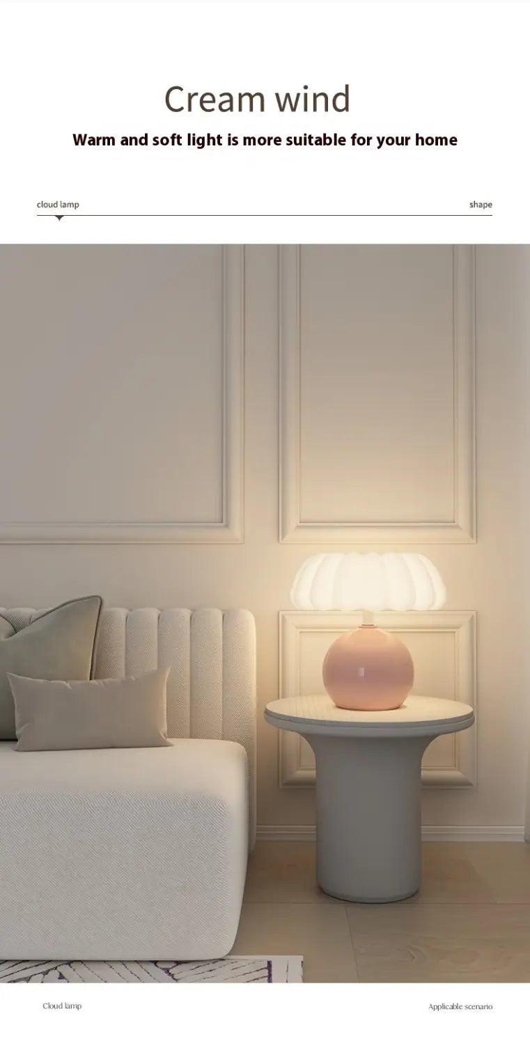 Dayuan Garden Mushroom Night Lamp with Full Spectrum Ceramic Light