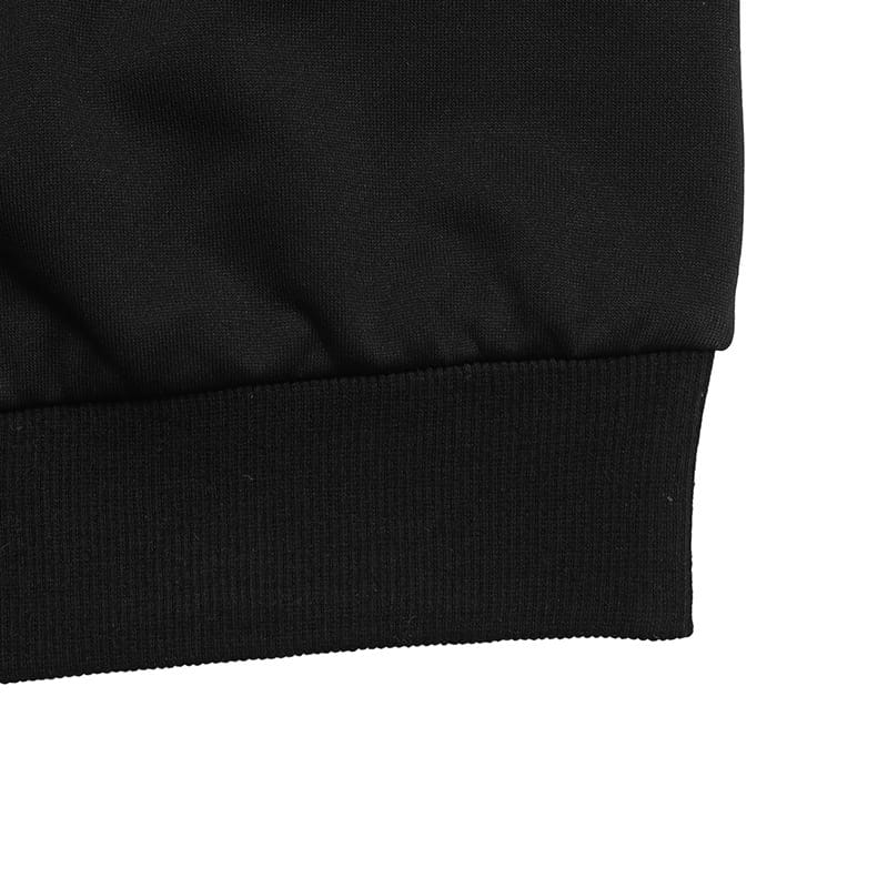 Fekete szív pulóver pulóver nők aranyos pamut kötött hosszú ujjú teteje