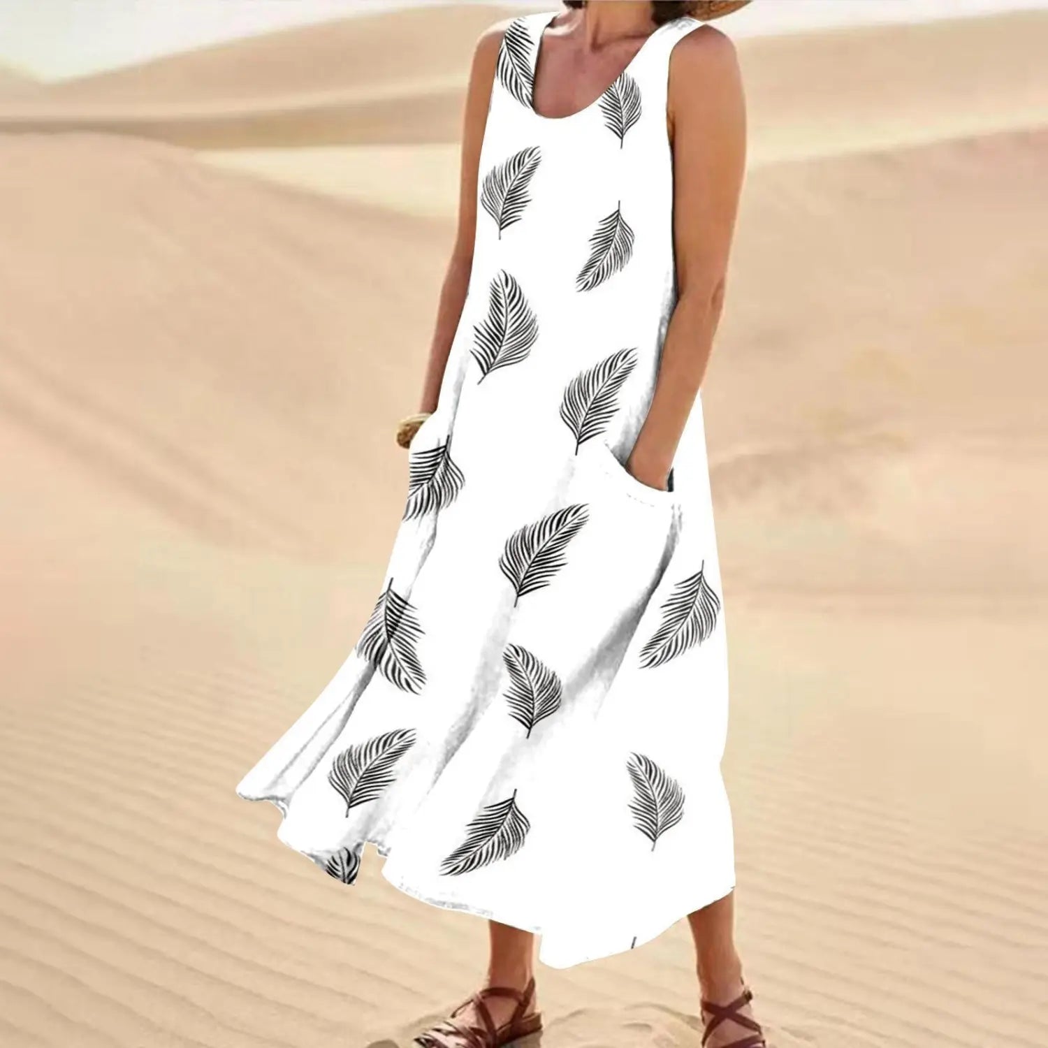 Imitation Cotton Flower Digital Print Shoulder Bag with 3D Pattern