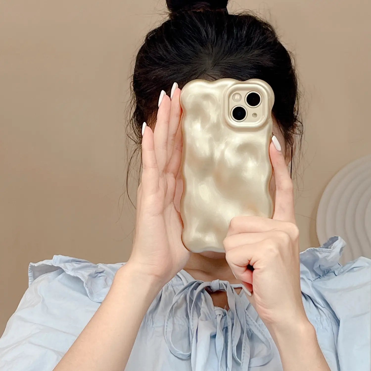 Custodia per telefono glitter in schiuma colorata per iPhone soft shell design scintillante