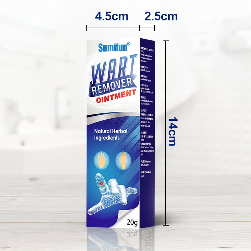 Fotmask och grädde för WART Removal hudvård vuxna