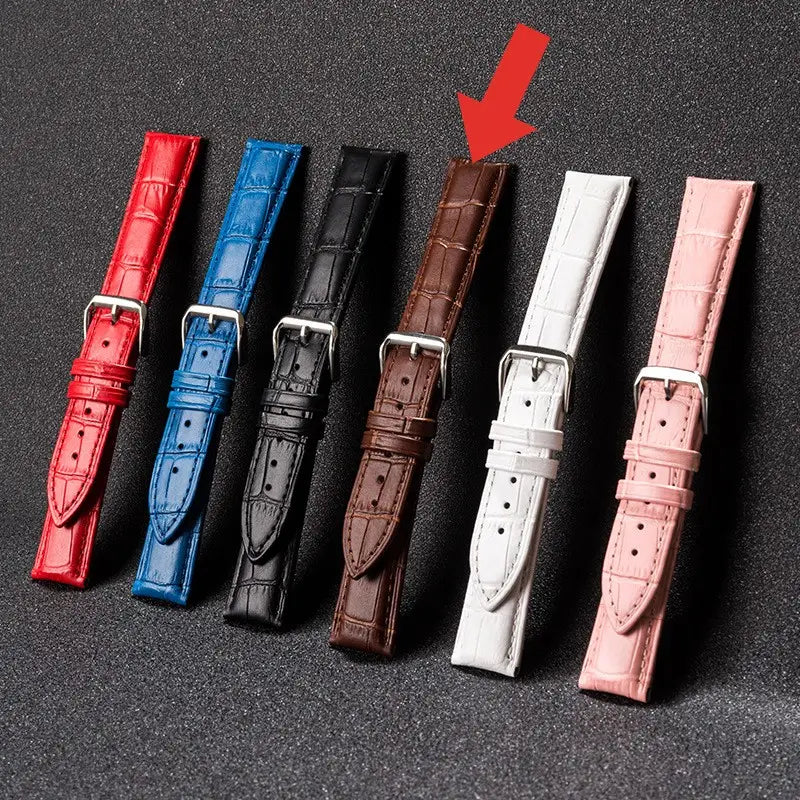 Strap Plain Bamboo Groove Leather