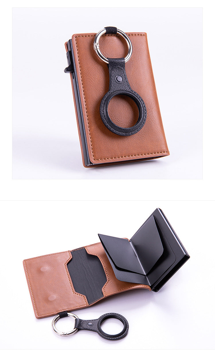 AirTag Card Holder Keychain Anti-Lost Card Sleeve - Never Lose It Again with Our Snazzy AirTag Sleeve