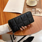 Rhombus Wallet Women’s Long European And American Fashion