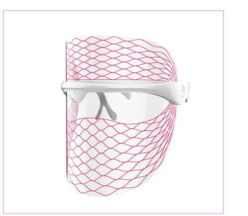 Ansiktsmaske mønster foton hudfornyelsesinstrument