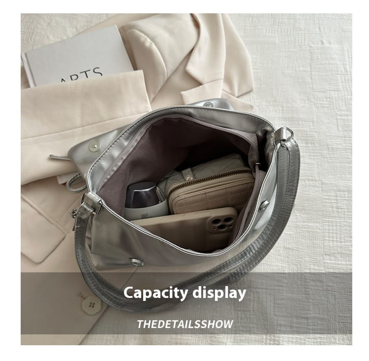 Sac à bandoulière en cuir PU avec plusieurs poches pour femmes et filles