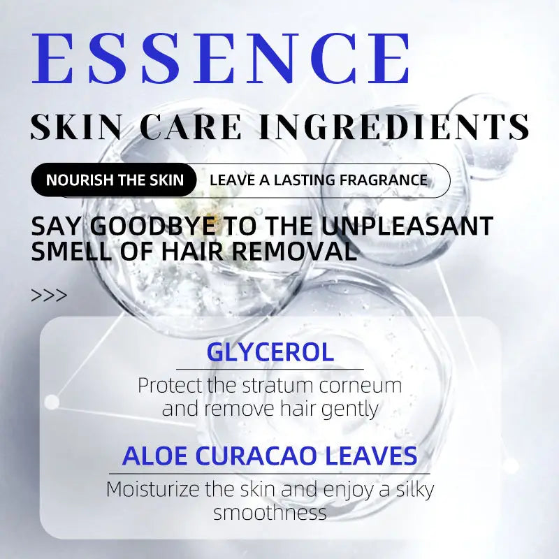 Depilatory Cream for Hair Removal Suitable All Skin Types 120g