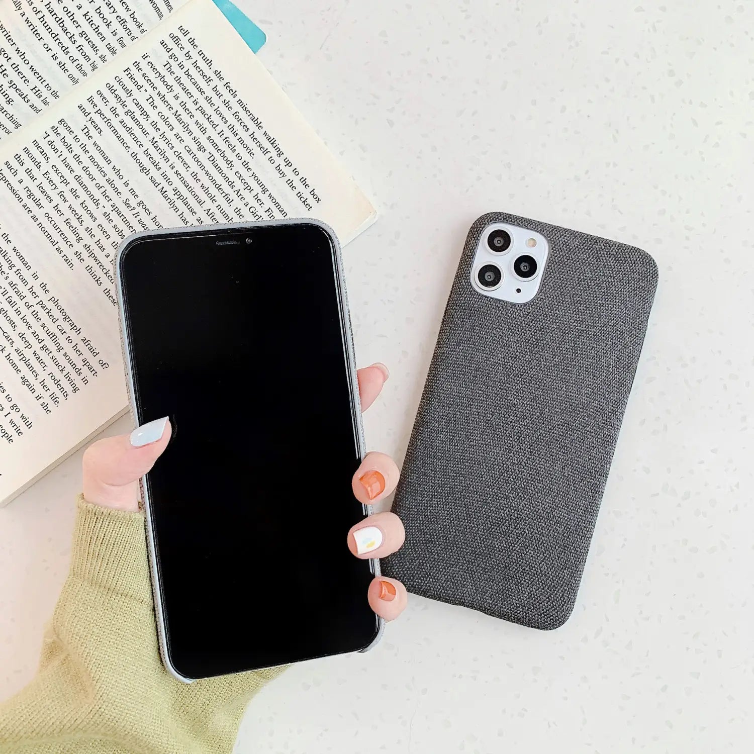 Luo Qi Cloth Three-Pack in Solid Colors for Phone Cases