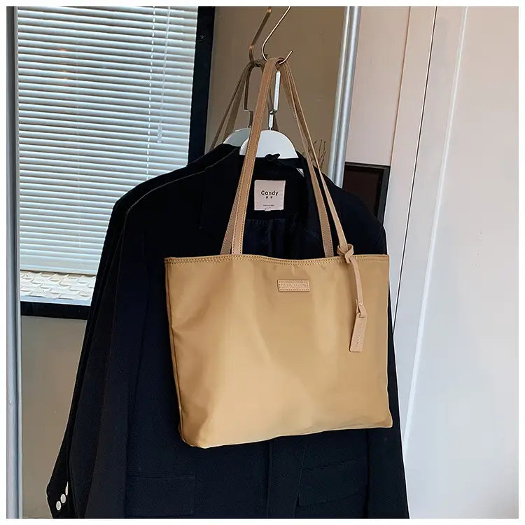 Sac à bandoulière de voyage en tissu Oxford avec poches à fermeture éclair et support de téléphone portable