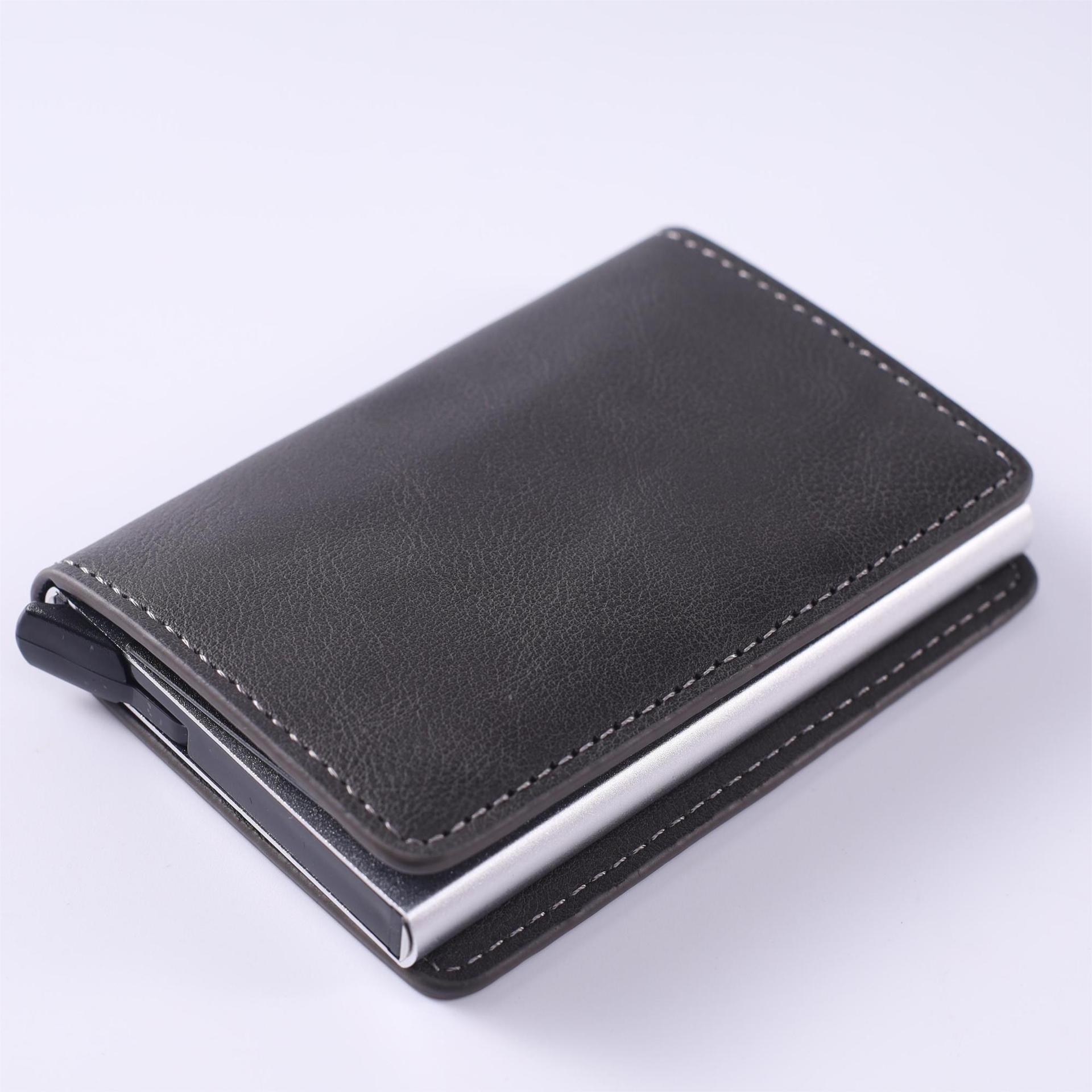 Full Inspection Anti-theft Swiping Men’s Wallet - Steal Your Style with Carbon Fiber Anti-Theft Wallet